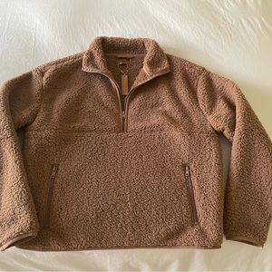 Skims Teddy Pullover- NWT XS Color- Tigers Eye